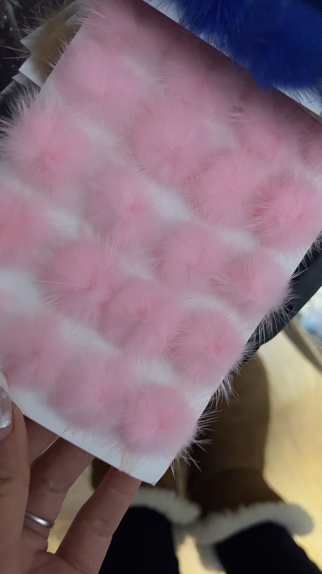 pink fur 20pcs