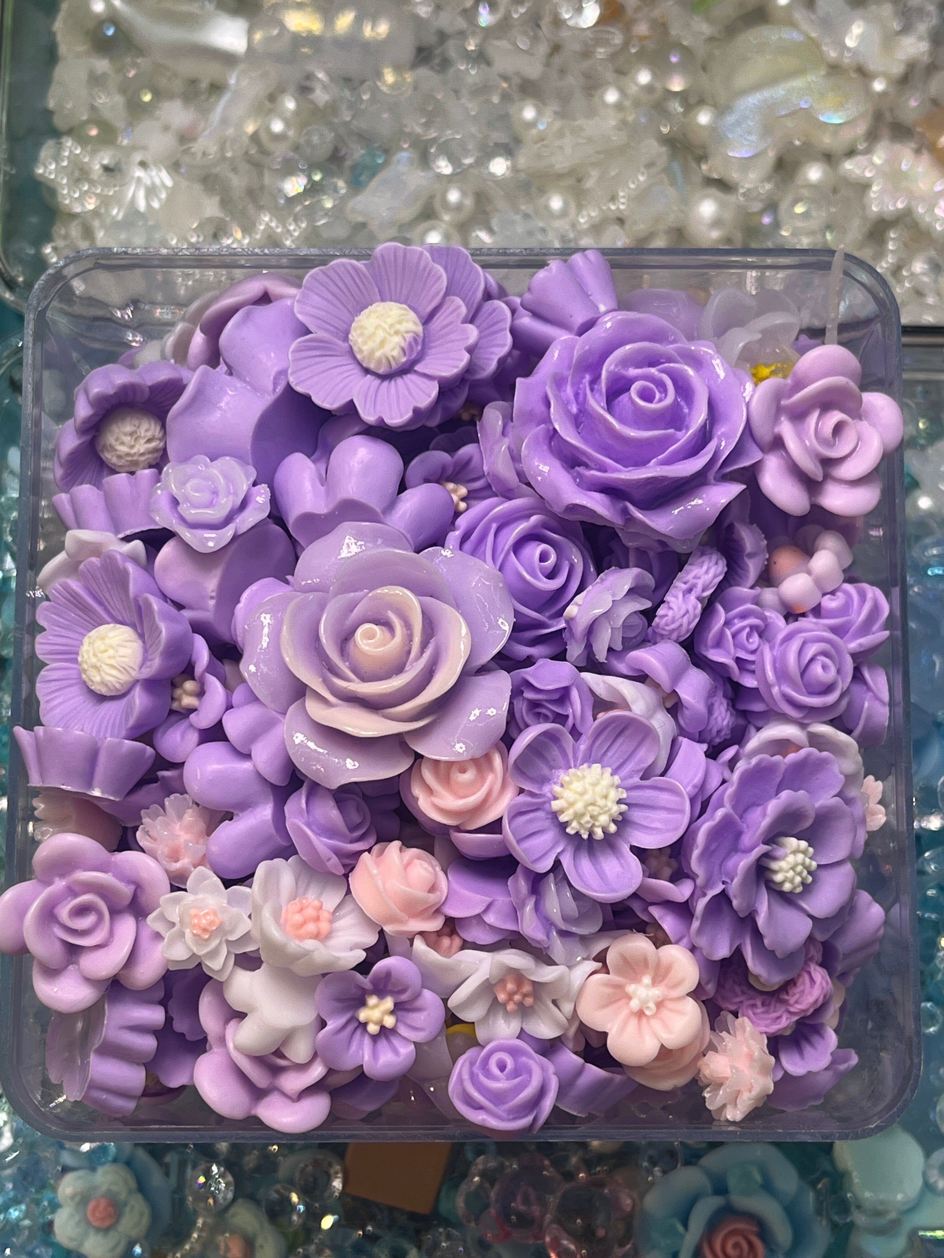 flower mix-purple