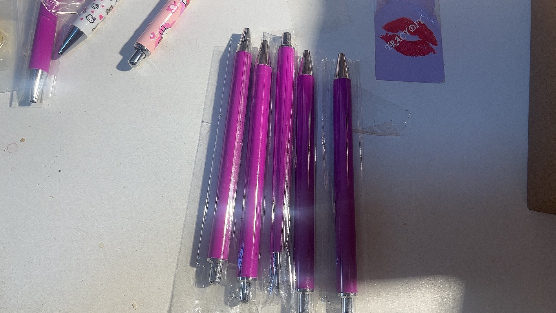 mental pens (used with pen wrap)