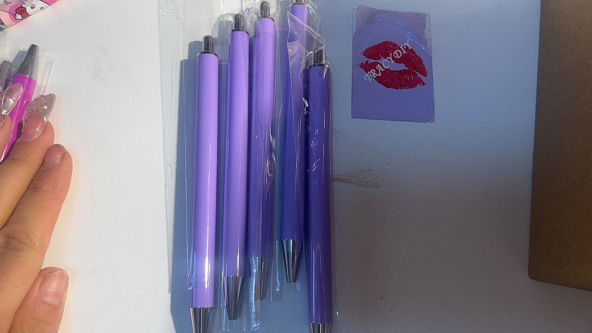 mental pens (used with pen wrap)