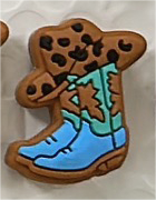 COWBOY BOOTS BLUE