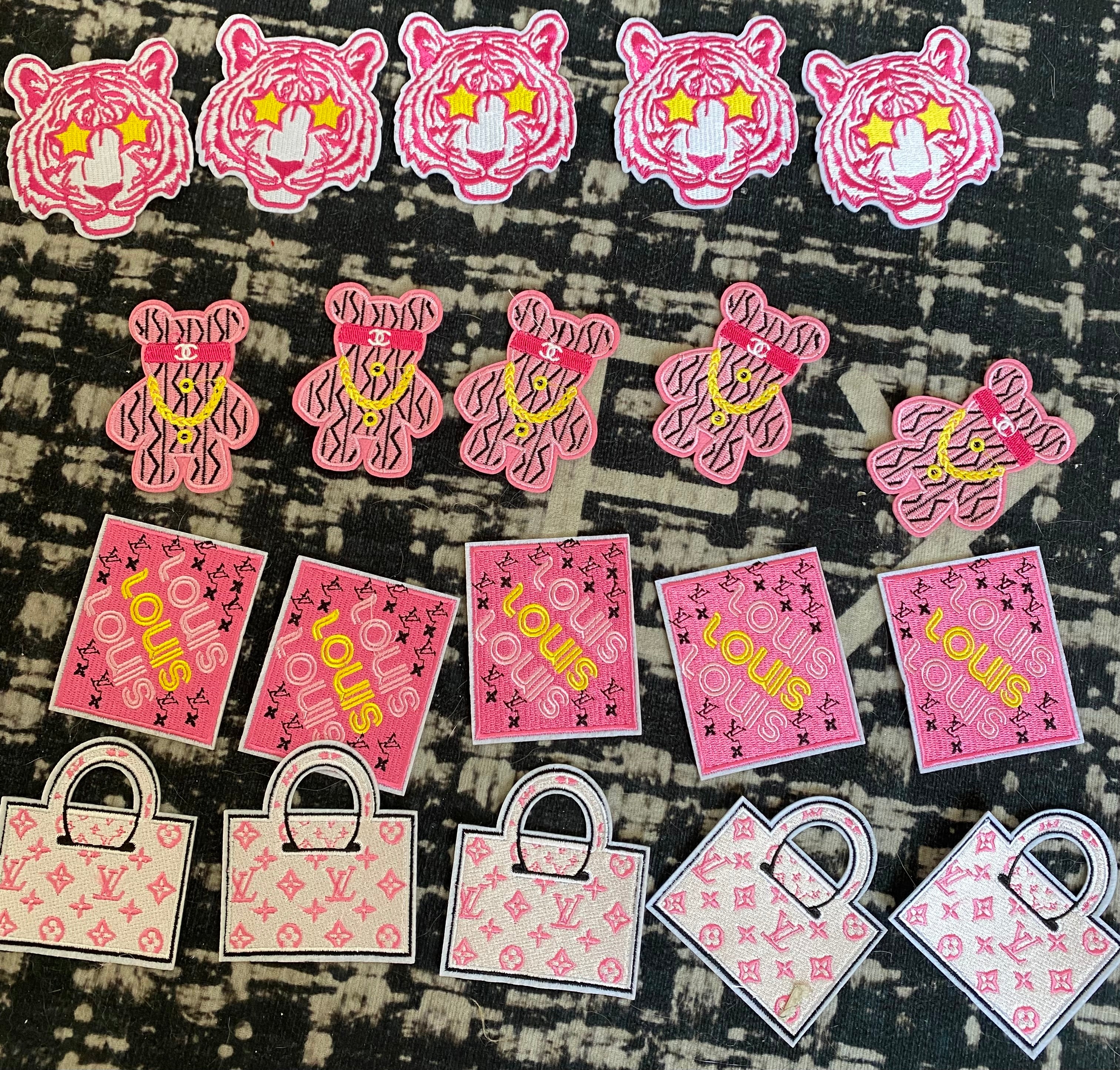 Tiger Pink designer  set 20pcs mix