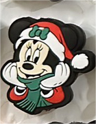 CARTOON-MICKEY WITH XMAS HAT