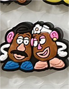 CARTOON- BLACK BEEN COUPLE