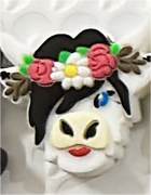 FLOWER COW BLACK