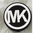 DESIGN-MK BLACK WHITE ROUND