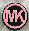 DESIGN-MK BLACK PINK ROUND