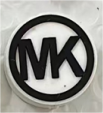 DESIGN-MK WHITE BLACK ROUND