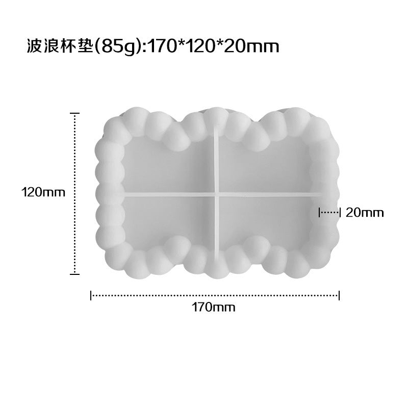 COASTER MOLD -COASTER UV RESIN MOLD COLLECTION