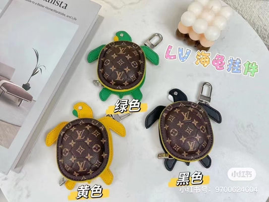 Mini turtle l keychain baga