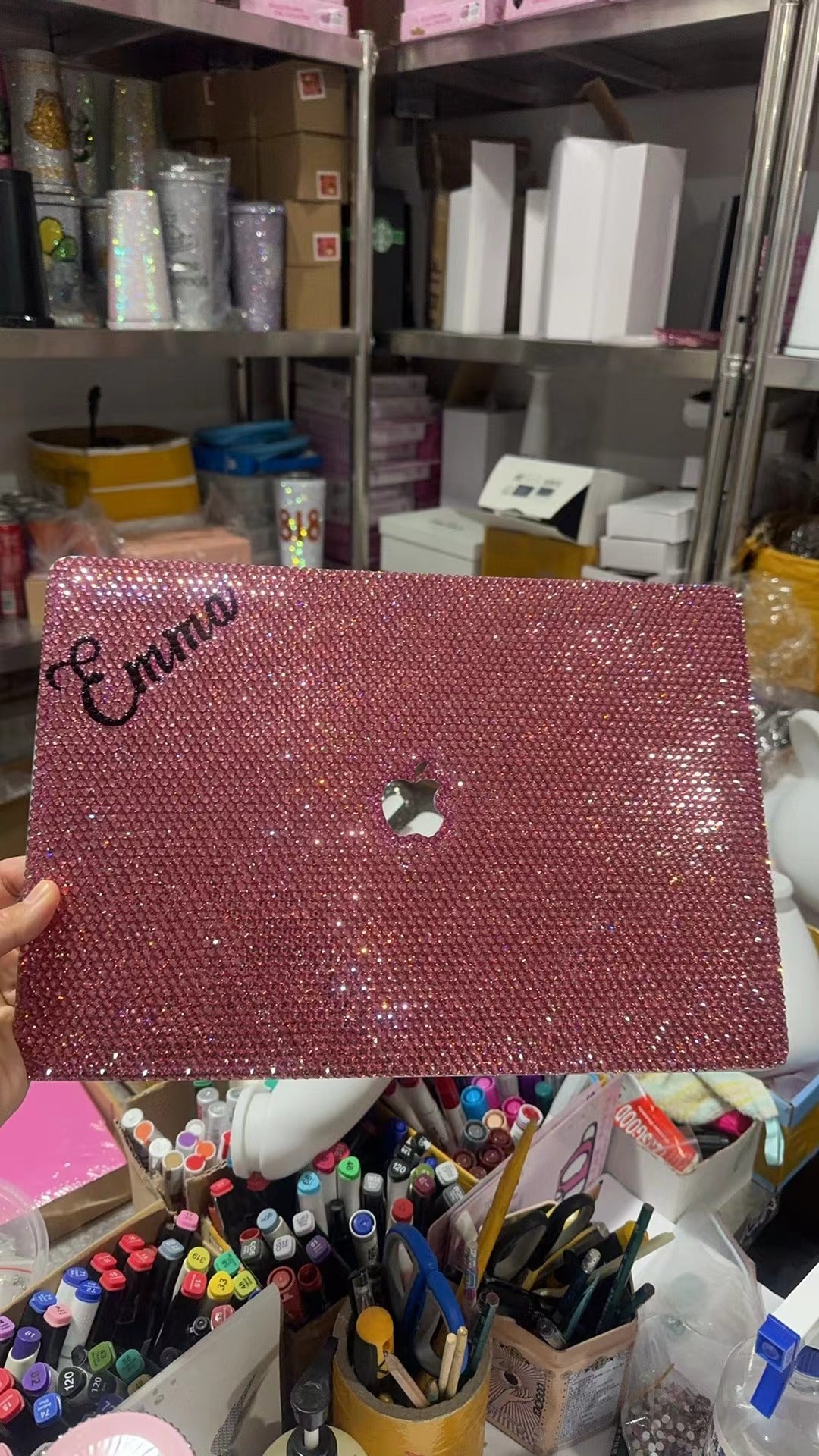 DIAMOND LAPTOP BLING CASE (ONLY FOR APPLE