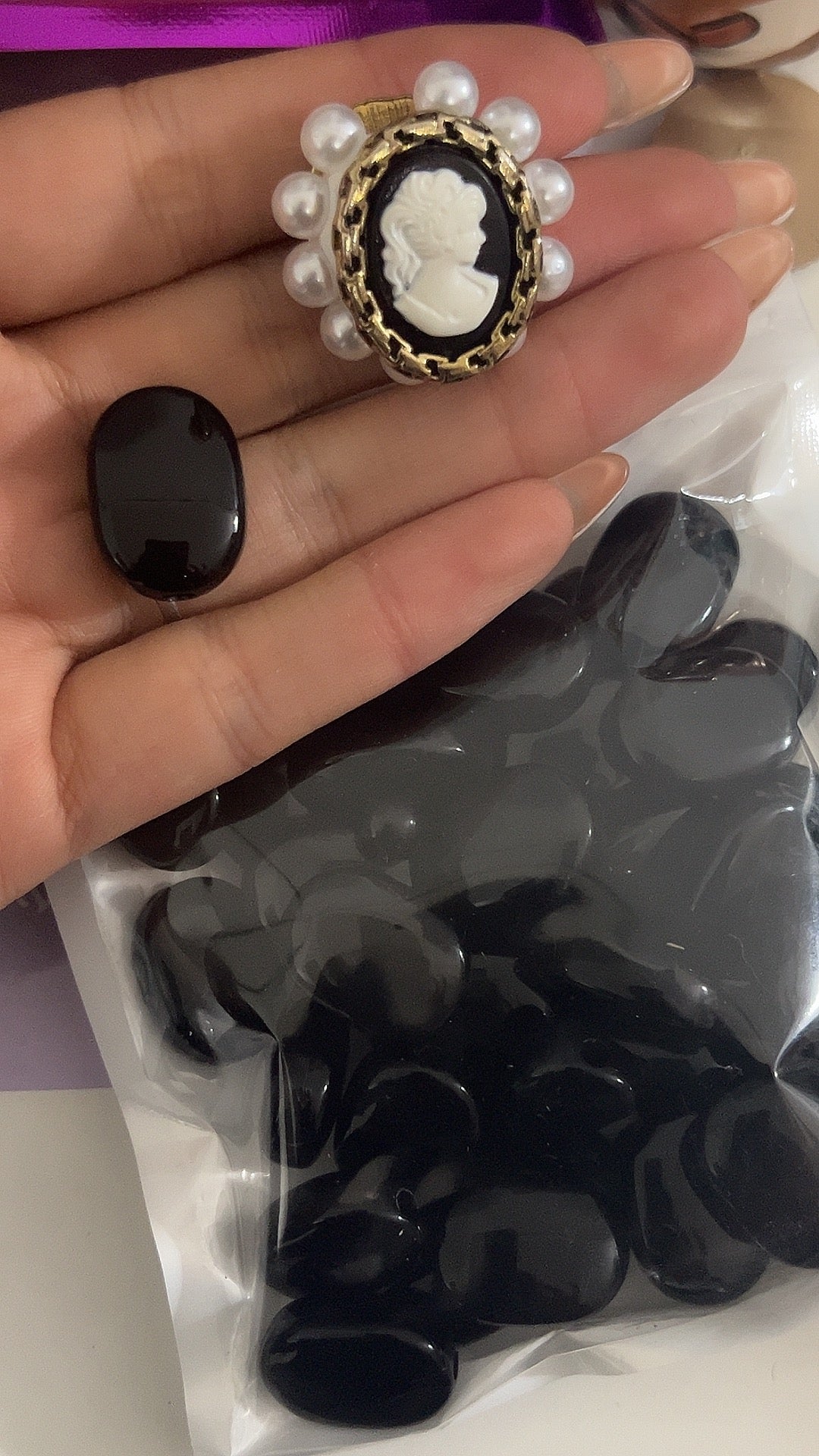 black oval 20pcs